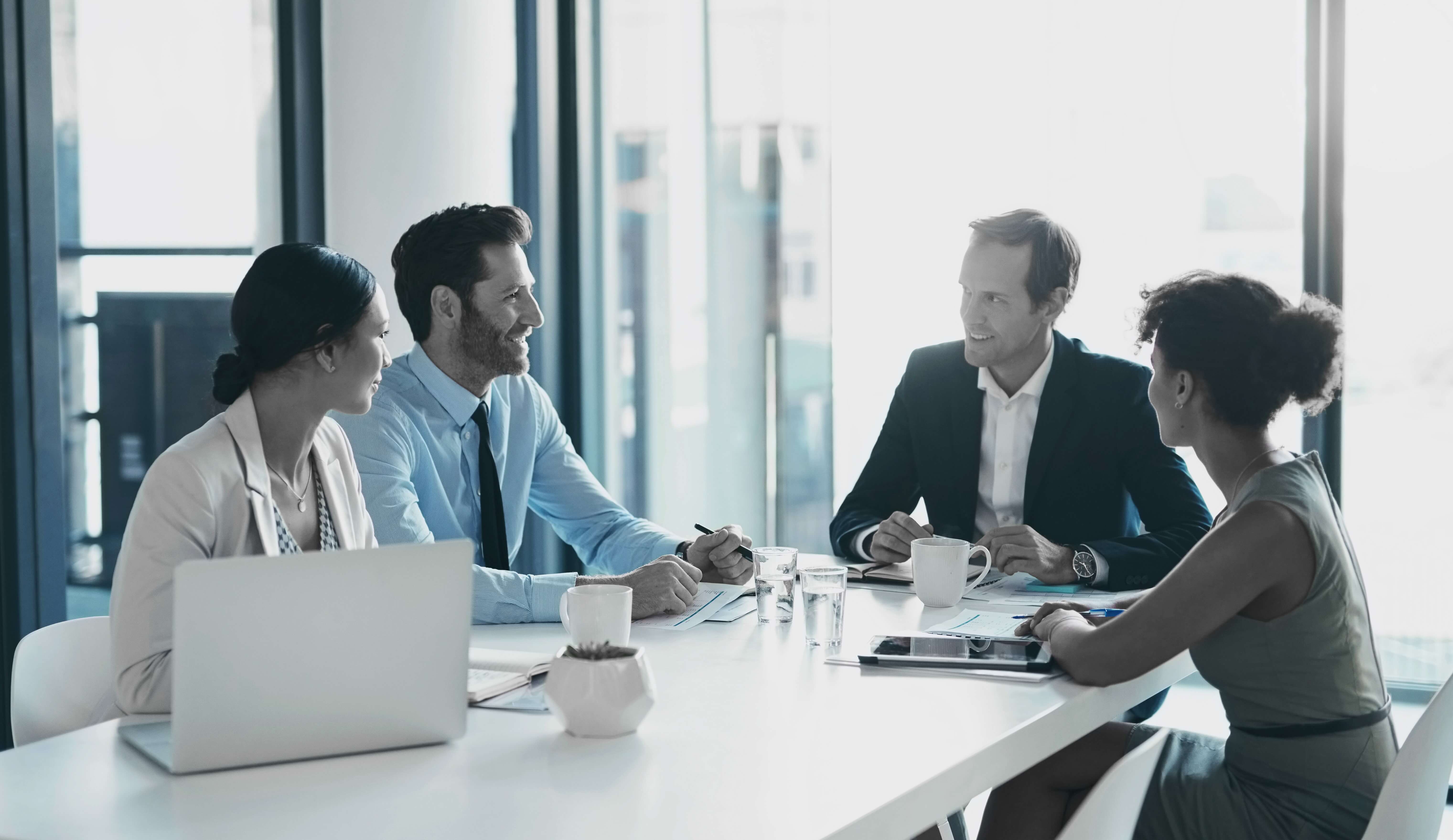 Business People Shaking Hands